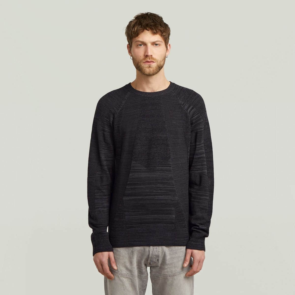 maglie uomo g-star d26777-c259 7242 dk/black/asfalt
