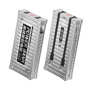 Powerbank WEKOME WP-339 Container Series 10000 mAh 20W + 22.5W Srebrny - Powerbanki - miniaturka - grafika 1