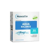 Odchudzanie i oczyszczanie - Novativ Aqua Balance, 30kaps. - miniaturka - grafika 1