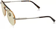 Okulary przeciwsłoneczne - Police Unisex SPLG35 okulary przeciwsłoneczne, czarne, rozmiar 56, czarny, 56 - miniaturka - grafika 1
