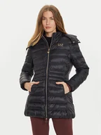 Kurtki damskie - EA7 Emporio Armani Kurtka zimowa 6DTK01 TN88Z 0210 Czarny Regular Fit - miniaturka - grafika 1