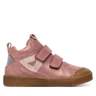 Buty dla dziewczynek - Trzewiki Froddo Rosario High-Top G2110134-34 S Różowy - miniaturka - grafika 1