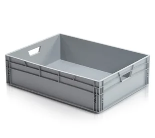 B2B Partner Plastikowa skrzynka 800x600x220 mm 965810 - Pojemniki przemysłowe - miniaturka - grafika 1