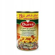 Szybkie dania obiadowe - BÓB GOTOWANY FAVA BEANS Z CIECIERZYCĄ 475g DURRA JORDANIA - miniaturka - grafika 1