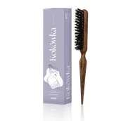 Szczotki i grzebienie do włosów - Anwen Drewniana Szczotka do Włosów Kokówka - miniaturka - grafika 1