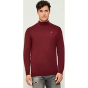 Swetry męskie - Karl Lagerfeld Wełniany półgolf | Regular Fit - miniaturka - grafika 1