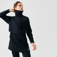 Lekkoatletyka - Bluza do biegania damska Kalenji Warm+ Long ocieplana - miniaturka - grafika 1