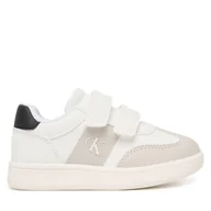 Buty dla chłopców - Sneakersy Calvin Klein Low Cut Velcro V1X9-83277-1269 M Biały - miniaturka - grafika 1
