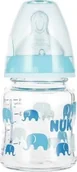 Butelki dla niemowląt - NUK 382379 BUTELKA SZKLANA 120 WSKAŹNIK TEMPERATURY 0-6 526311, 747114 - miniaturka - grafika 1