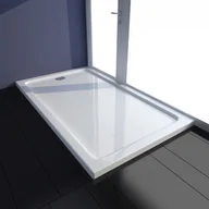 Brodziki prysznicowe - vidaXL ABS biały 70 x 120 cm - miniaturka - grafika 1