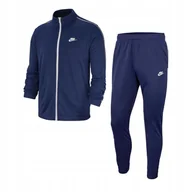 Dresy męskie - KOMPLET DRESOWY NIKE granatowy DN4369-410 r. L - miniaturka - grafika 1