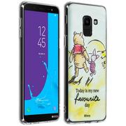 Etui i futerały do telefonów - Etui Samsung Galaxy J6 WinnieandPiglet Design Silikonowe ultradelikatne Disney białe - miniaturka - grafika 1