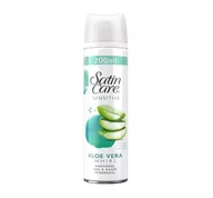 Kosmetyki do kąpieli - Gillette Satin Care Gel żel do golenia dla kobiet "200 ml" - miniaturka - grafika 1