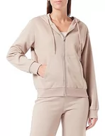Bluzy damskie - PIECES PCCHILLI damska bluza z kapturem, silver mink, M - miniaturka - grafika 1