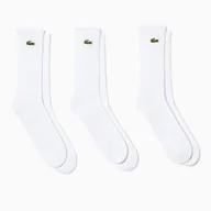 Skarpetki męskie - Skarpetki Lacoste Core Performance Socks White EUR 43-46 - miniaturka - grafika 1