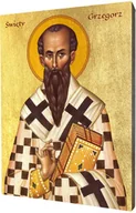 Ikony i obrazy sakralne - Ikona świętego Grzegorza - miniaturka - grafika 1