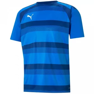 Koszulki męskie - Koszulka męska Puma teamVISION Jersey niebieska 704921 02 - grafika 1