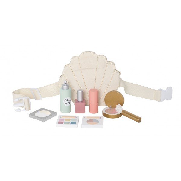 ZABAWKOWY DREWNIANY PAS WIZAŻYSTKI, AKCESORIA DO MAKIJAŻU