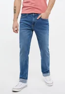 Spodnie męskie - Mustang Orlando Slim Męskie Spodnie Jeansowe Jeansy Denim Blue 1013320 5000 583-W34 L32 - miniaturka - grafika 1
