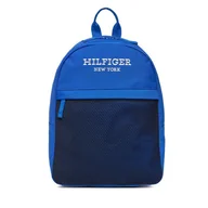 Plecaki - Plecak Tommy Hilfiger Monotype Backpack AU0AU01837 Ultra Blue C66 - miniaturka - grafika 1