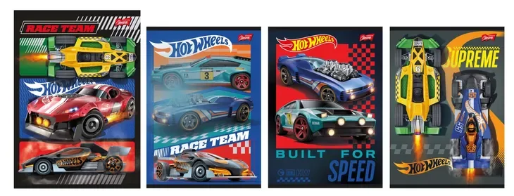 Zeszyt A5 32k kratka Hot Wheels Majewski