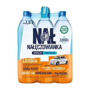 Nałęczowianka Naturalna woda mineralna niegazowana 1,5 l x 6 sztuk - Woda - miniaturka - grafika 1