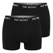 Majtki męskie - TOP SECRET, Bokserki Męskie, Bawełniane, 2pak, Rozmiar XL - miniaturka - grafika 1