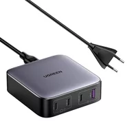 Ładowarki do telefonów - Ładowarka sieciowa UGREEN CD328 Nexode, 3xUSB-C, USB-A, GaN, 100W (czarny) - miniaturka - grafika 1