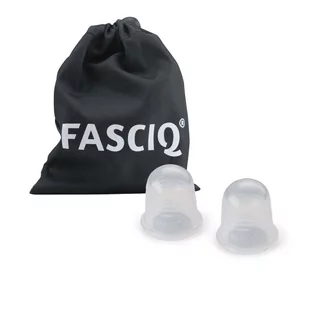 FASCIQ® - zestaw 2 małych baniek silikonowych (2 x 5,5 cm) - Akcesoria do masażu - miniaturka - grafika 1