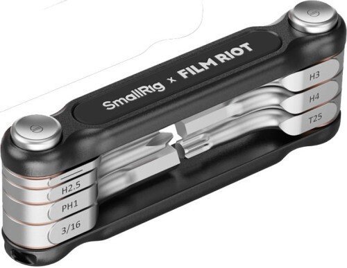 SmallRig Smallrig 4374 Składany zestaw kluczy multitool 7-w-1, czarny