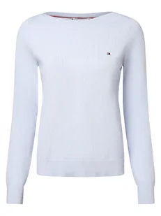 Tommy Hilfiger Sweter damski Kobiety Bawełna niebieski jednolity, S - Swetry damskie - miniaturka - grafika 1