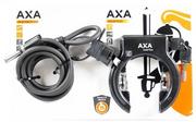 Akcesoria rowerowe - AXA Zestaw Blokada koła Solid Plus + linka 150 - miniaturka - grafika 1