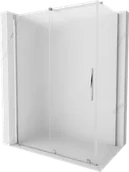 Kabiny prysznicowe - Mexen Velar kabina prysznicowa rozsuwana 140x85 cm, szron, chrom - 871-140-085-31-01 - miniaturka - grafika 1