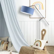 Lampy stojące - Regulowana lampa stojąca dla dzieci LIBERIA w kolorze niebieskim - miniaturka - grafika 1