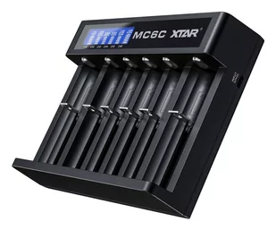 Ładowarka XTAR MC6C 18650/32650 Li-ION/ - Ładowarki i akumulatory - miniaturka - grafika 1
