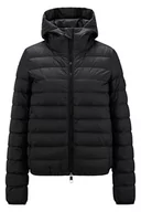 Kurtki damskie - BOSS damska C Paflaffy2 kurtka puchowa z kapturem z wodoodpornym wykończeniem, czarny, 40 - miniaturka - grafika 1