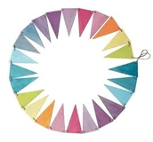 Kinder party - Grimm's pastelowa dekoracyjna girlanda Grimm's - miniaturka - grafika 1