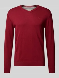 Sweter o kroju regular fit z czystej bawełny - Swetry męskie - miniaturka - grafika 1