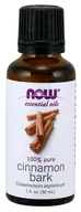 Aromaterapia - NOW Foods - Olejek Eteryczny, Kora Cynamonu, Płyn, 30 ml - miniaturka - grafika 1