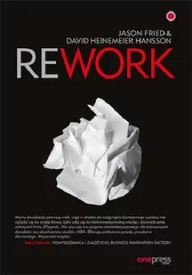 REWORK Jason Fried - Biznes - miniaturka - grafika 1