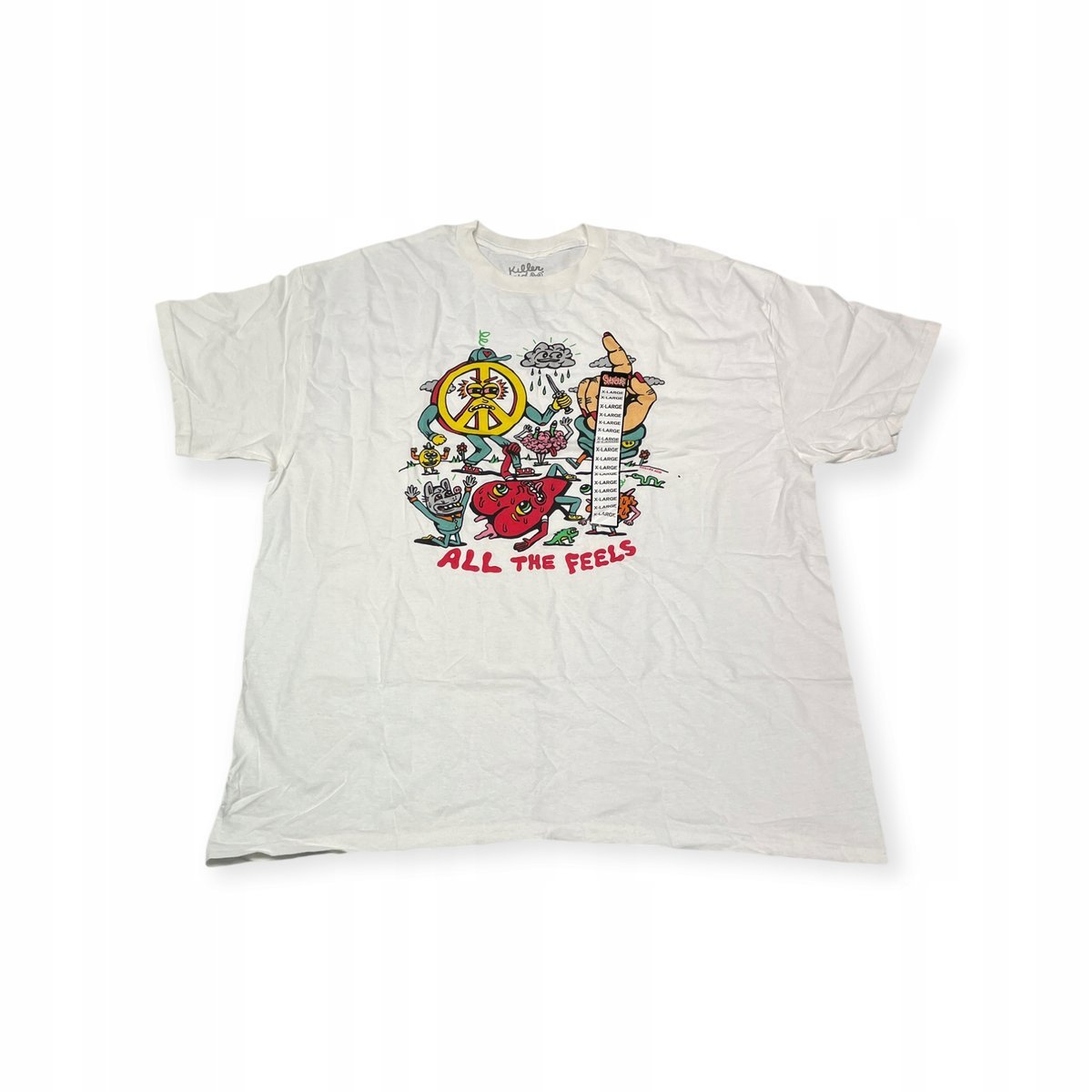 Koszulka T-shirt męski okrągły dekolt SPENCER'S KILLER ACID L