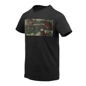 Odzież taktyczna i umundurowanie - Helikon - Koszulka T-Shirt FN Fal - Bawełna - Czarna / Rhodesian Camo - TS-FNF-CO-011K - miniaturka - grafika 1