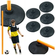 Piłka nożna - PODSTAWA GUMOWA DO LASEK i TYCZEK fi 25mm WYSOKIEJ JAKOŚCI Koordynacja NTre - miniaturka - grafika 1