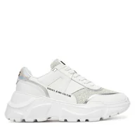 Sneakersy damskie - Sneakersy Versace Jeans Couture 78VA3SC4 Biały - miniaturka - grafika 1