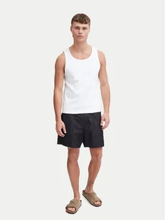 Solid Tank top 21108248 Biały Regular Fit - Koszulki męskie - miniaturka - grafika 1
