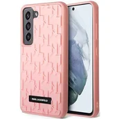 Etui i futerały do telefonów - Karl Lagerfeld KLHCS23SRUPKLPP S23 S911 hardcase różowy/pink 3D Monogram - miniaturka - grafika 1
