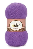 Pasmanteria - Włóczka NAKO ANGORA LUKS 100g kolor: 13864 / fioletowy - miniaturka - grafika 1