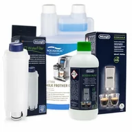 Akcesoria i części do ekspresów do kawy - Zestaw Do Delonghi, Filtr DLSC002, EcoDecalk 5513291781 500ml,Aqualogis Latteo 1000ml - miniaturka - grafika 1