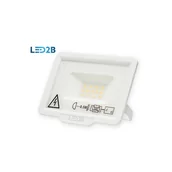 Oświetlenie warsztatowe - KOBI Oprawa LED MH 20W BIAŁA barwa ZIMNOBIAŁA LED2B KFLNL20ZBBI - miniaturka - grafika 1