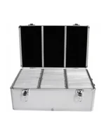 Pudełka i akcesoria na płyty CD - Media Range CD/DVD Etui na 500 silver - BOX77 - miniaturka - grafika 1